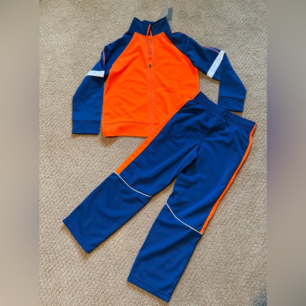 New. Jumping beans boys active matching set. Size 5